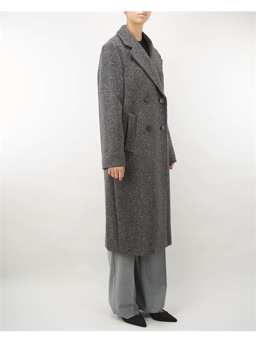 Cappotto in tweed di lana Max Mara Weekend MAX MARA WEEKEND | Cappotto | CORINTO2